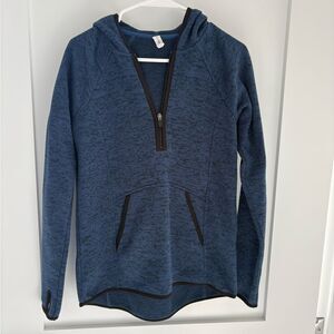 Ideology Women’s Navy Blue Pullover Hoodie Size Small Athletic Activewear